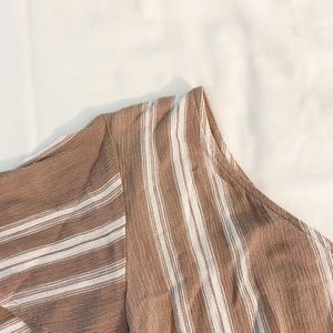 (Pacsun) Lottie Moss Wrap-Crop Top